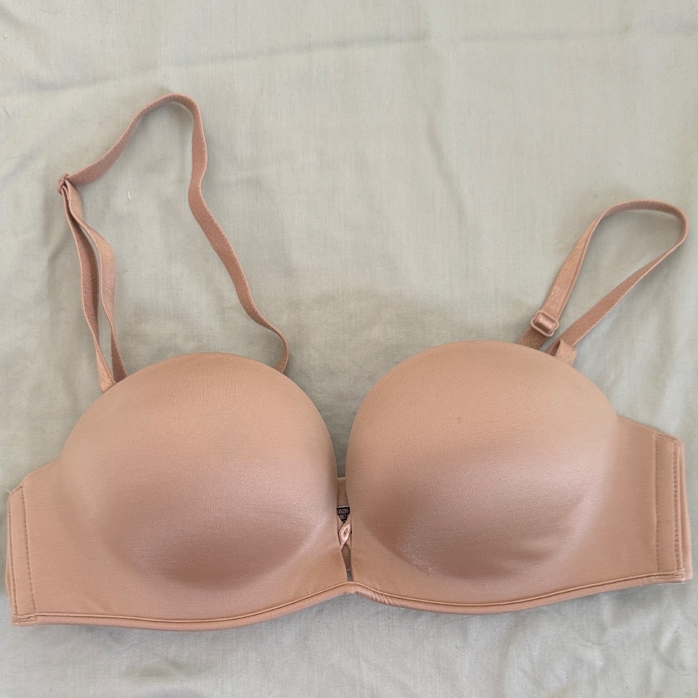 Victoria's Secret Nude Strapless Bra